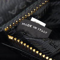 Prada Vitello Shine Bonnie Shoulder Bag Mini