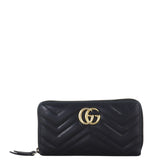 Gucci GG Marmont Matelasse Zip Wallet