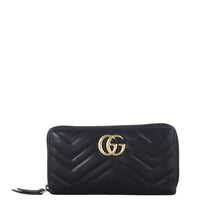 Gucci GG Marmont Matelasse Zip Wallet