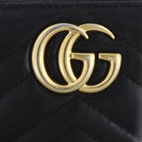 Gucci GG Marmont Matelasse Zip Wallet