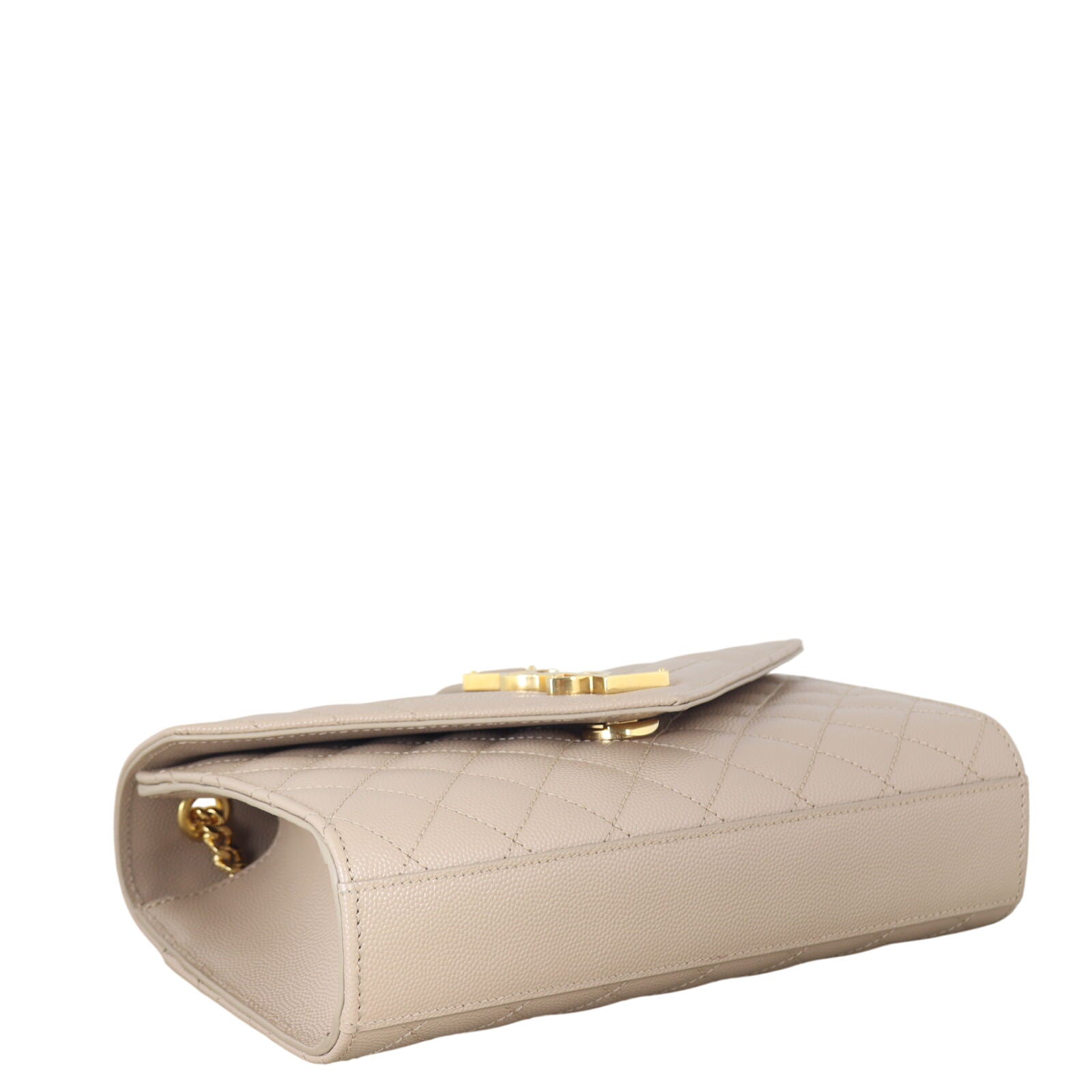 Saint Laurent Monogram Mix Matelasse Envelope Chain Bag Small