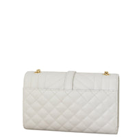 Saint Laurent Monogram Mix Matelasse Envelope Chain Bag Small