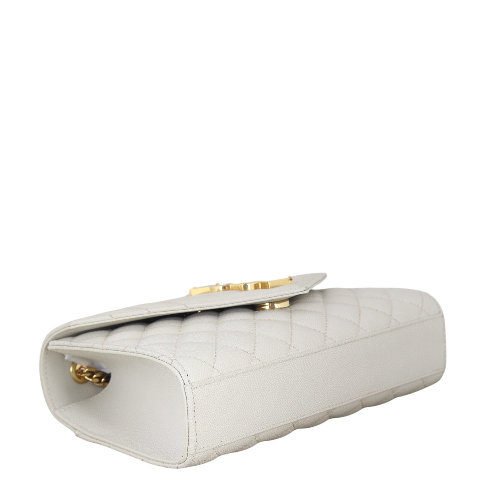Saint Laurent Monogram Mix Matelasse Envelope Chain Bag Small