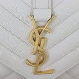 Saint Laurent Monogram Mix Matelasse Envelope Chain Bag Small