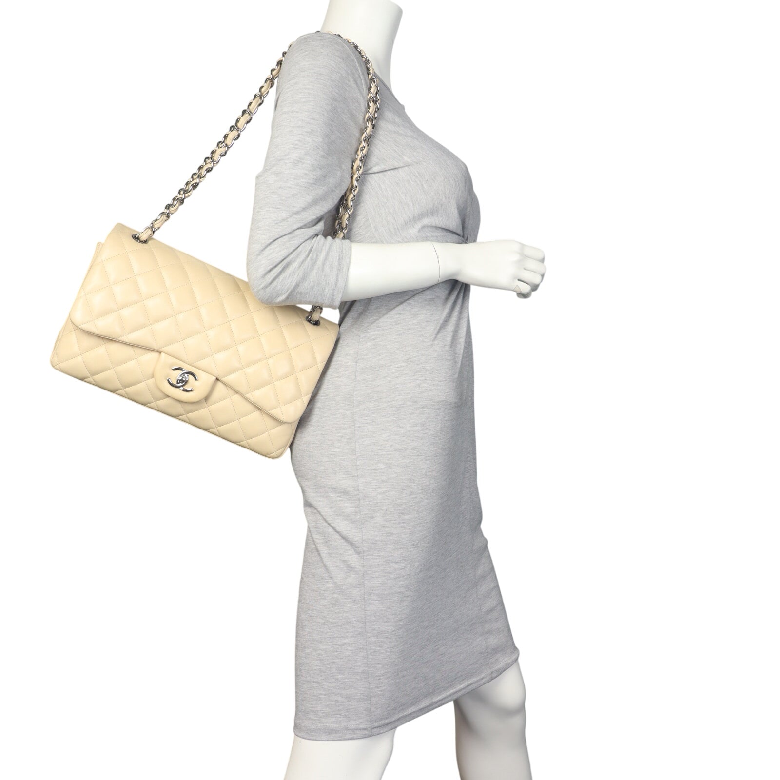 Chanel Classic Double Flap Jumbo Lambskin