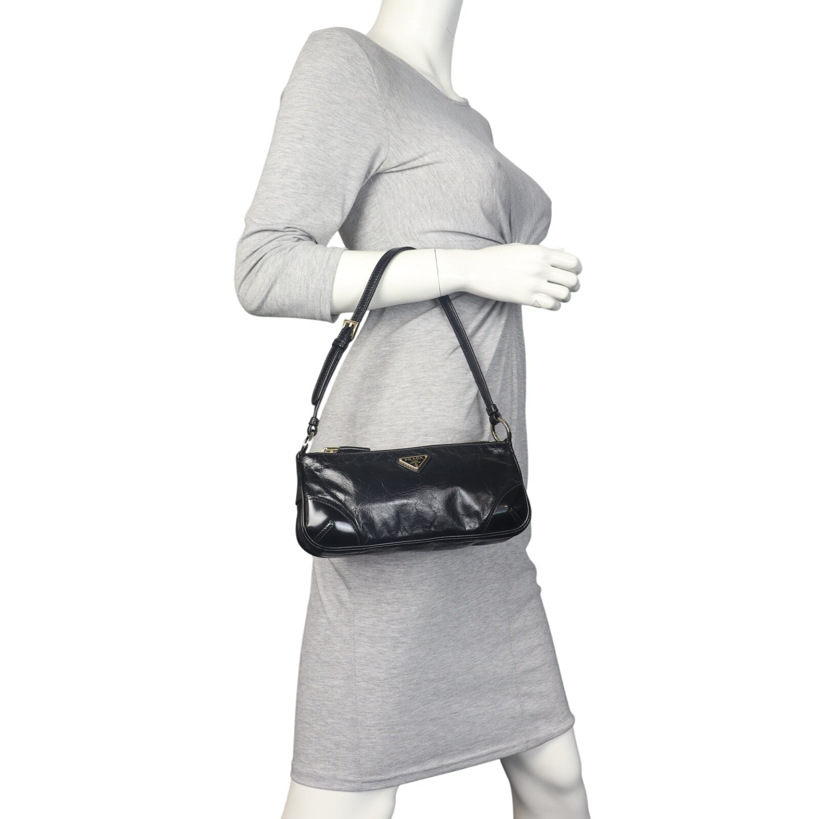 Prada Soft Lux Calfskin Re-Edition 2002 Shoulder Bag