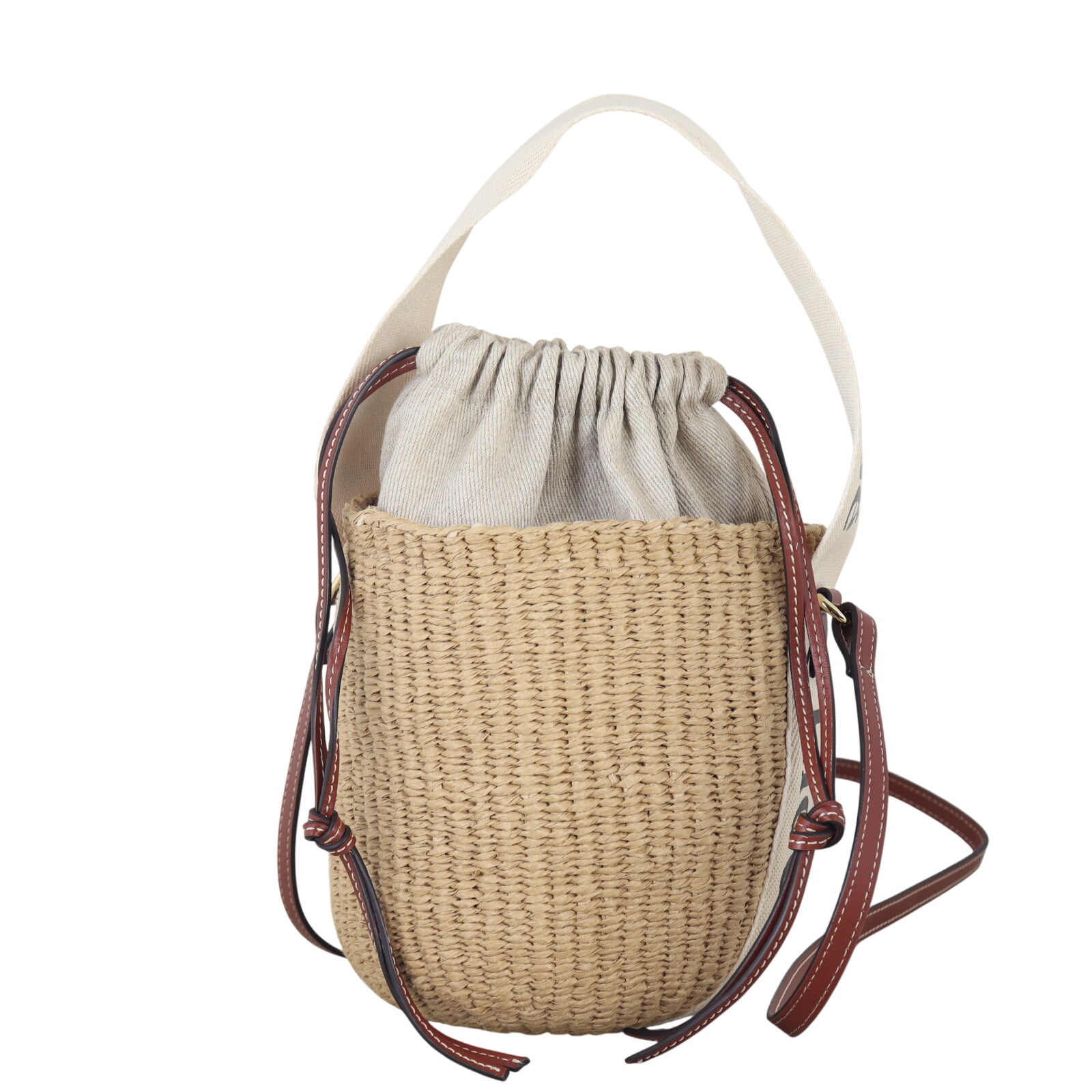 Chloe Woody Basket Bucket Bag Small