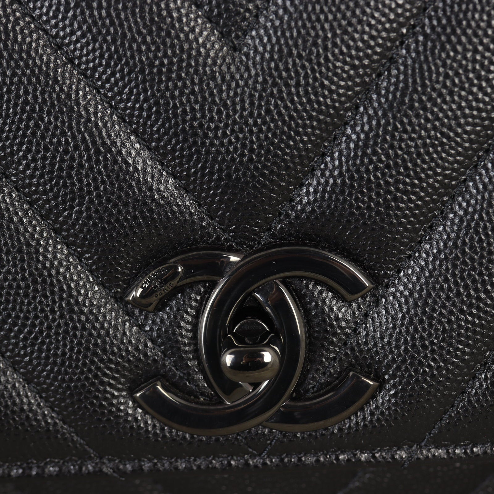 Chanel Coco Top Handle Medium Bag Chevron