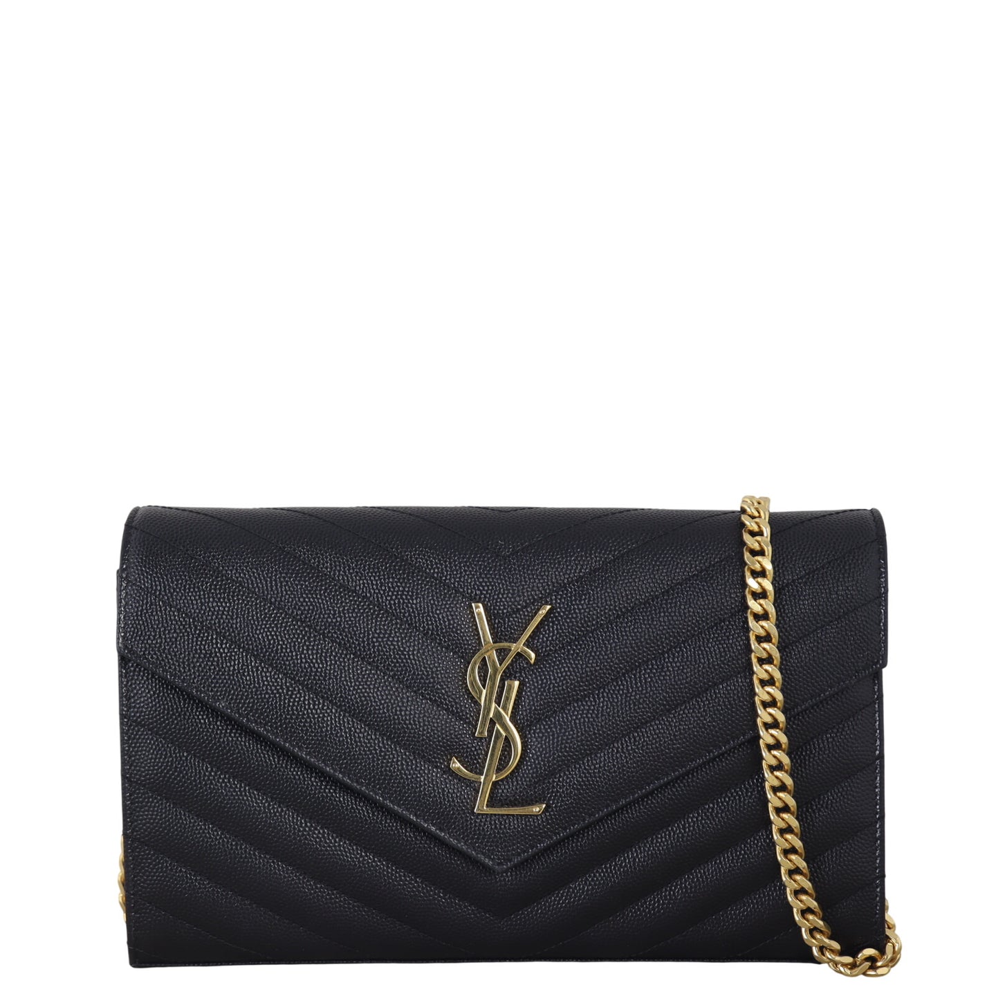 Saint Laurent Cassandre Chain Wallet