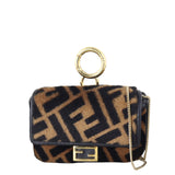 Fendi Nano Baguette Charm Sheepskin