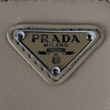 Prada Triangle Leather Shoulder Bag