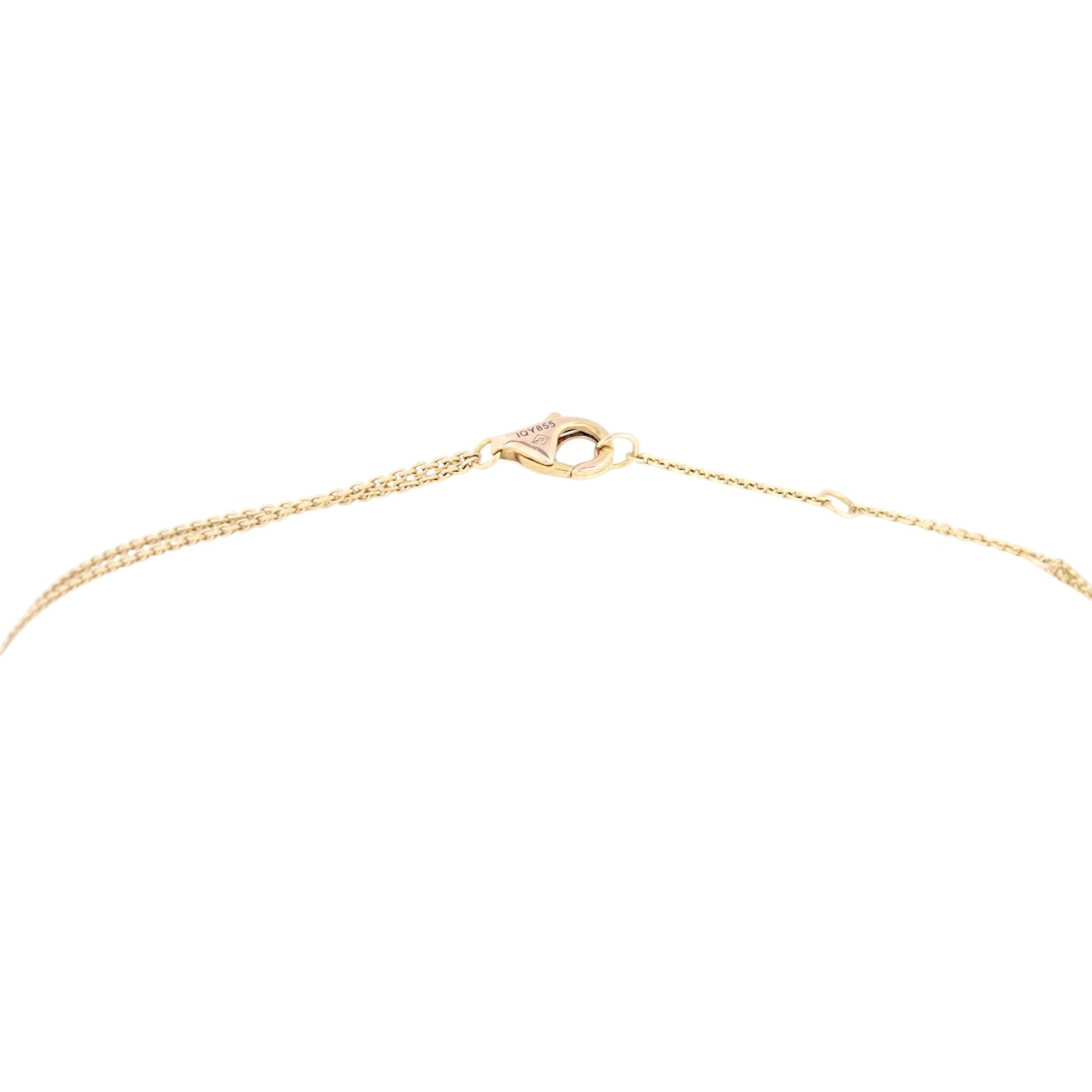 Cartier Trinity 18k Yellow, White & Rose Gold Necklace Mini