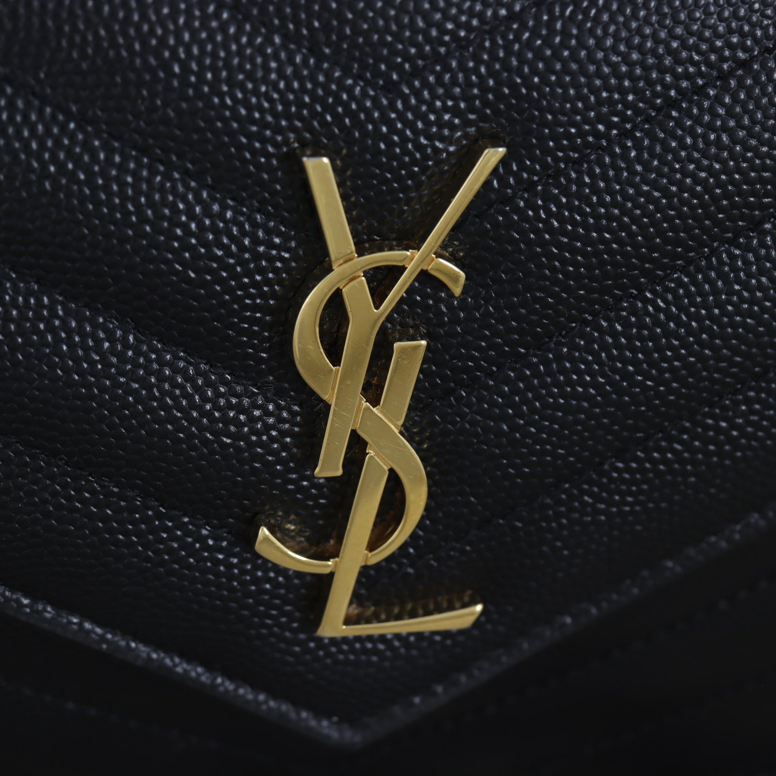 Saint Laurent Cassandre Envelope Chain Wallet