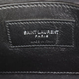 Saint Laurent Kate Tassel Chain Bag Small Croc-Embossed