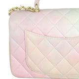 Chanel Classic Flap Mini Rectangular Top Handle Ombre