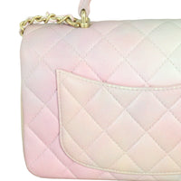 Chanel Classic Flap Mini Rectangular Top Handle Ombre