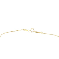 Tiffany & Co Elsa Peretti Open Heart 18k Yellow Gold Pendant Necklace