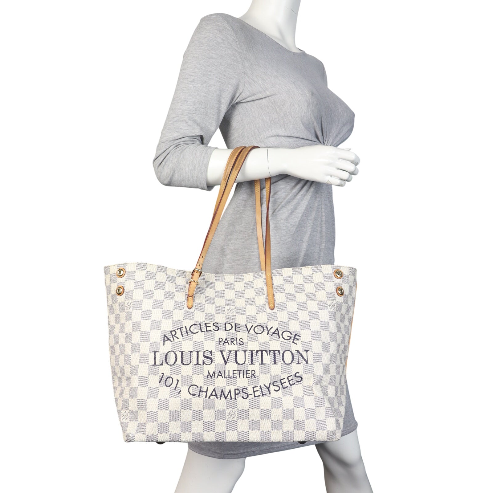 Louis Vuitton Cabas Adventure MM Damier Azur