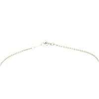 Tiffany & Co Elsa Peretti Open Heart Diamond Pendant Platinum Necklace