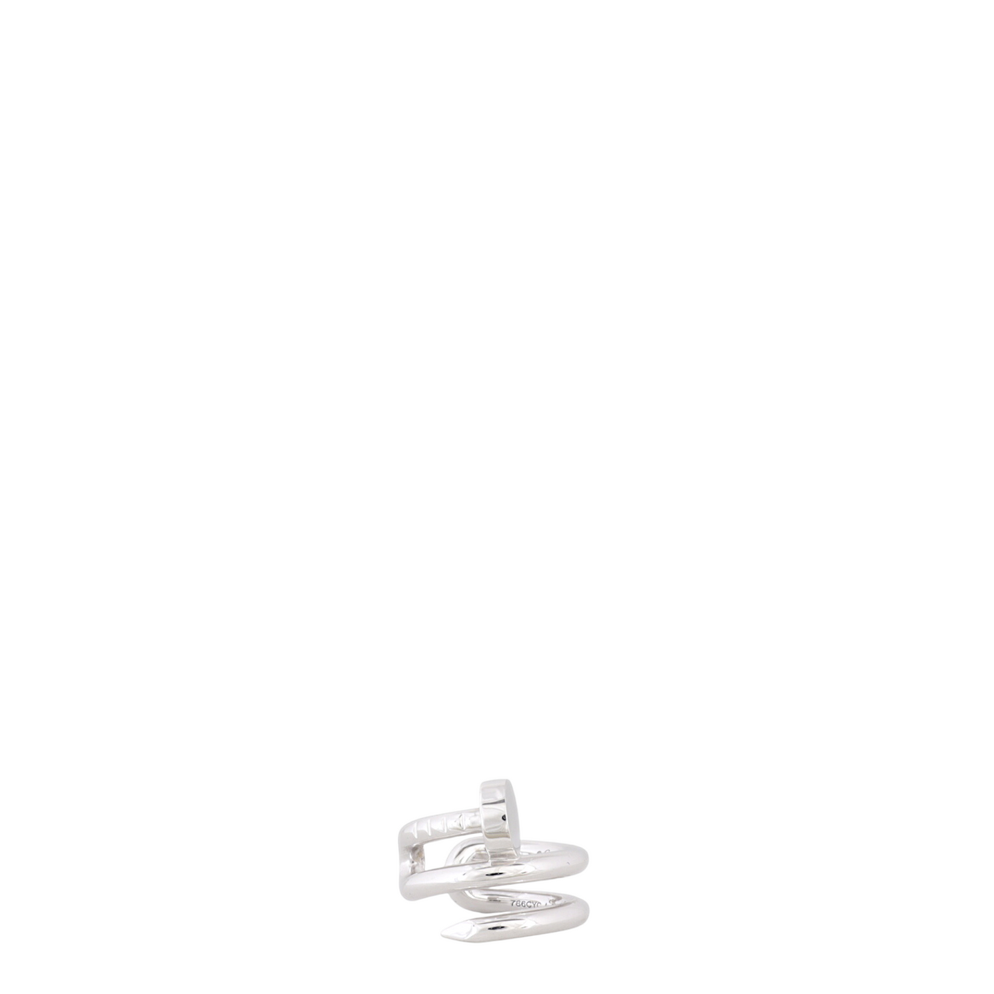 Cartier Juste un Clou 18k White Gold Ear Cuff