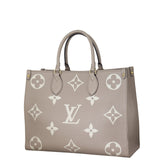 Louis Vuitton OnTheGo MM Monogram Empreinte Giant Bicolour