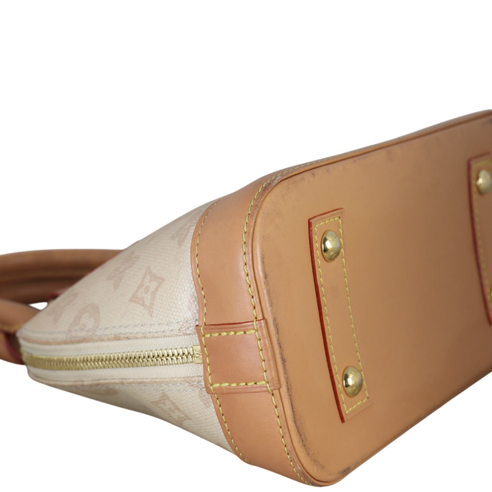 Louis Vuitton Alma BB Monogram Origine Lin