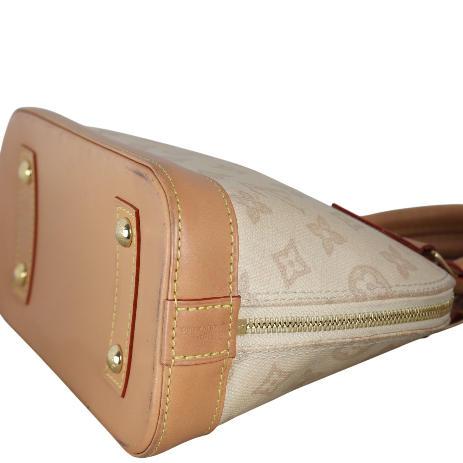 Louis Vuitton Alma BB Monogram Origine Lin