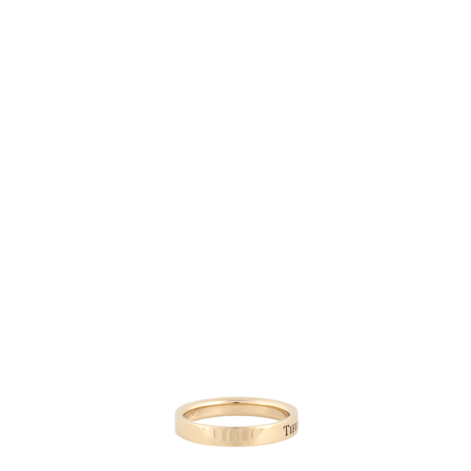 Tiffany & Co 18k Rose Gold Band Ring