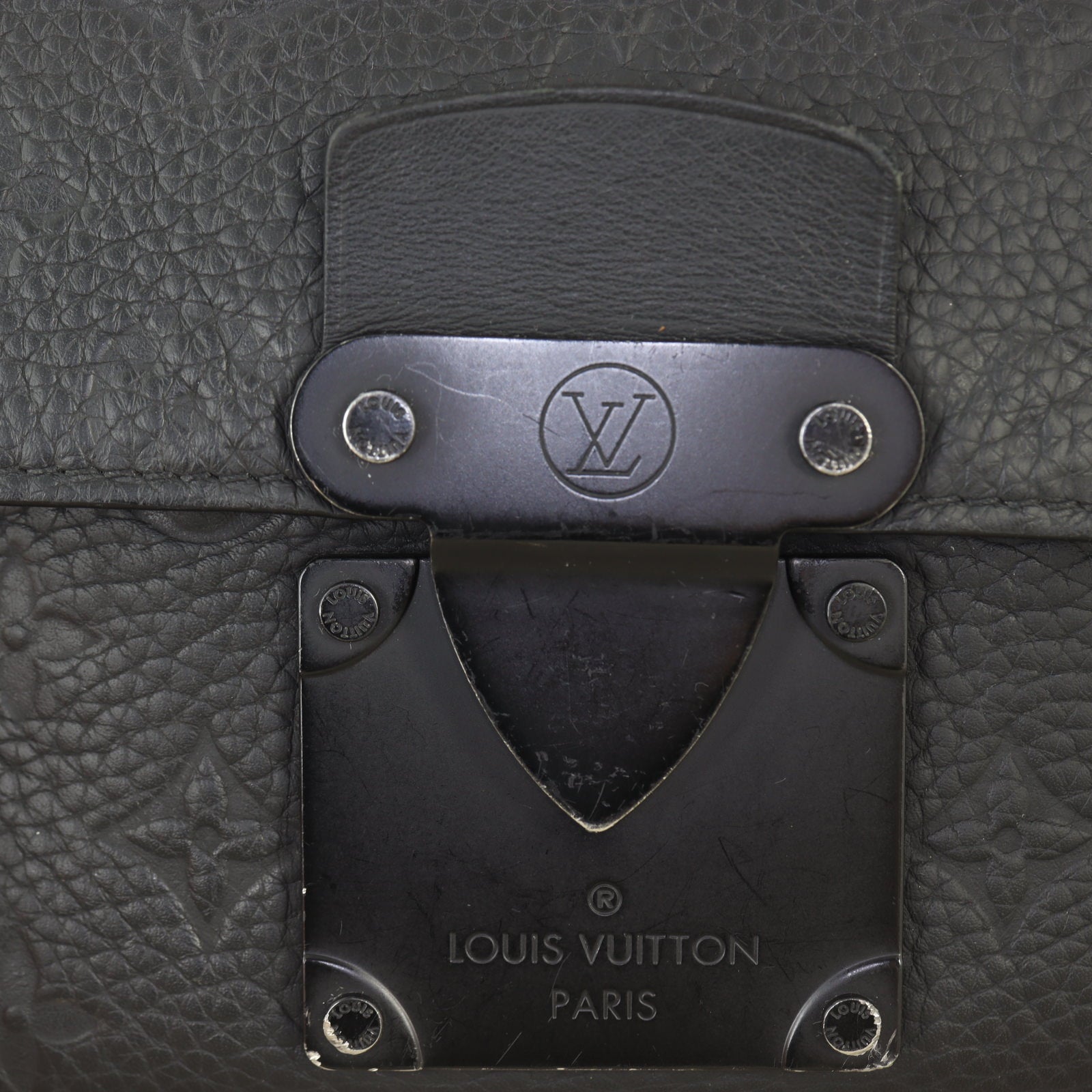 Louis Vuitton S Lock Sling Monogram Taurillon