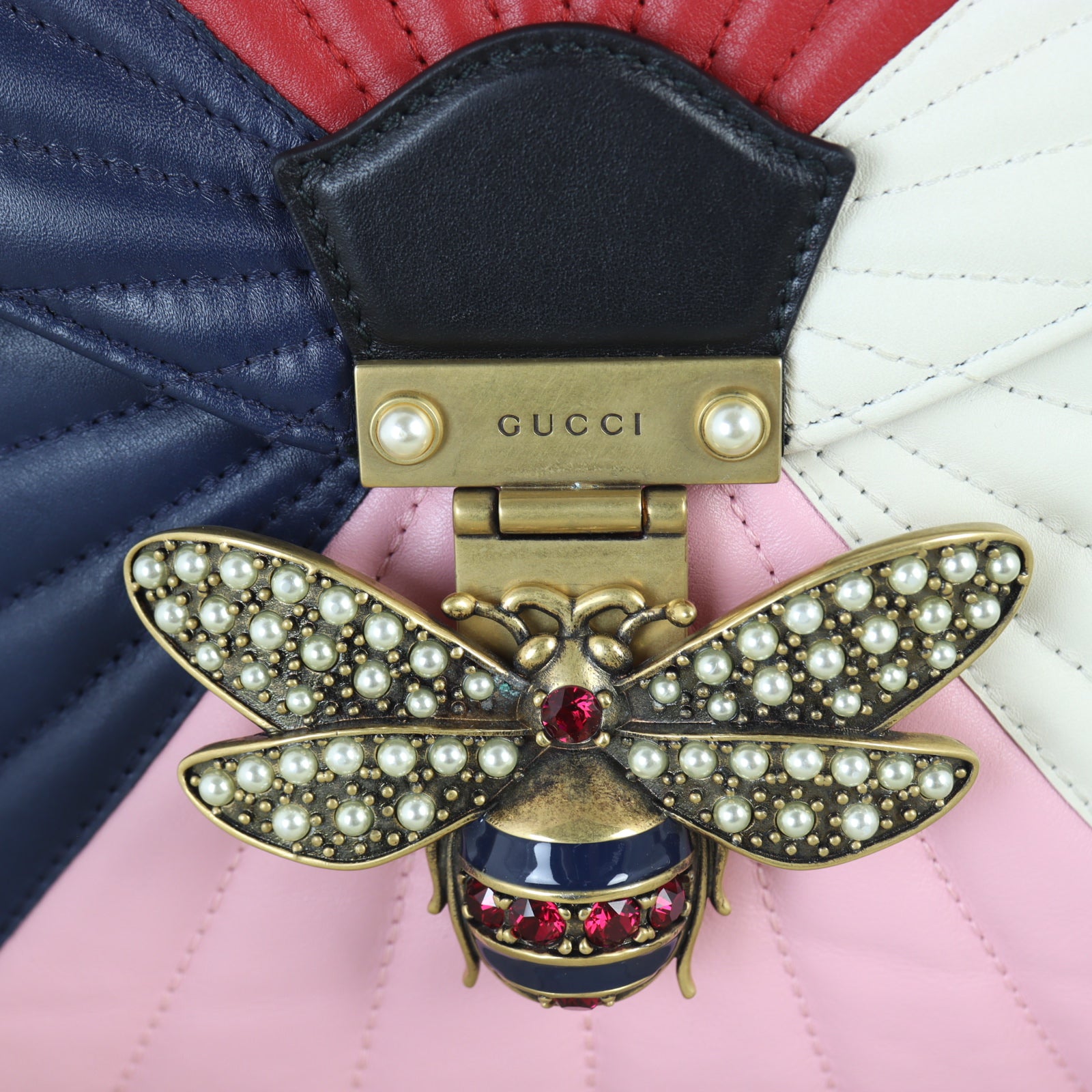 Gucci Queen Margaret Bamboo Backpack