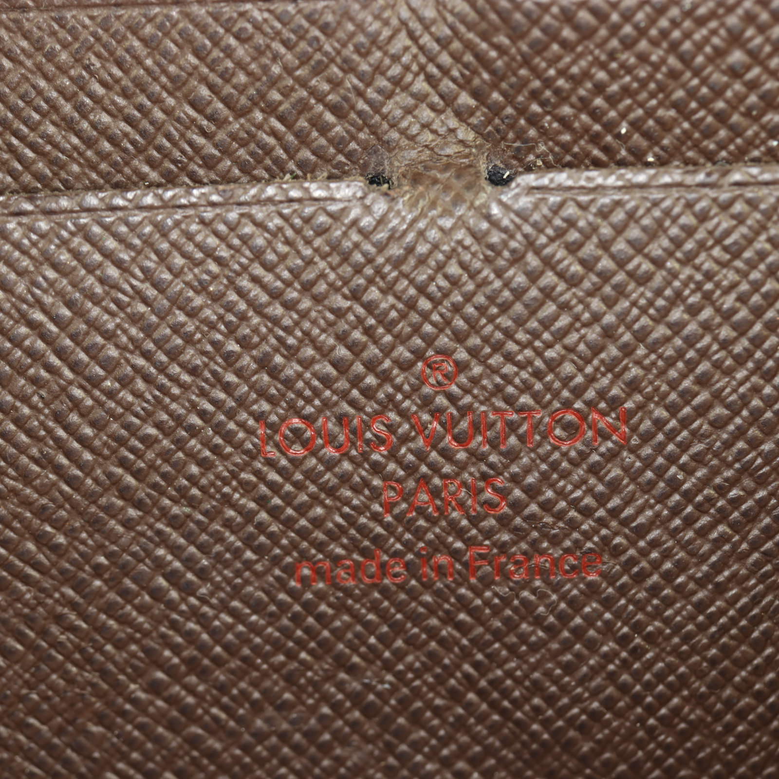 Louis Vuitton Zippy Wallet Damier Ebene