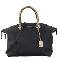 Louis Vuitton Soft LockIt MM Python