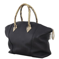 Louis Vuitton Soft LockIt MM Python