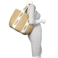 Chloe Woody Basket Bag Large