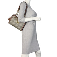 Gucci GG Supreme Small Padlock Tote