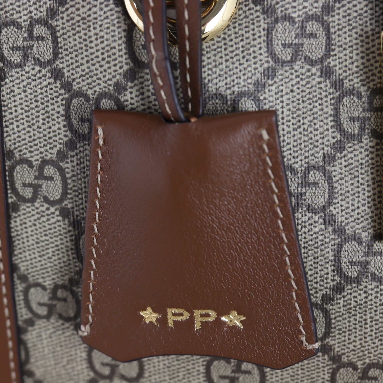 Gucci GG Supreme Small Padlock Tote