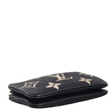 Louis Vuitton Double Zip Pochette Monogram Empreinte Giant Bicolour
