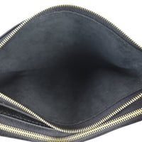 Louis Vuitton Double Zip Pochette Monogram Empreinte Giant Bicolour