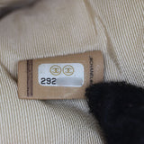 Chanel Double Pouch with Strap Tweed and Leather