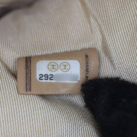 Chanel Double Pouch with Strap Tweed and Leather