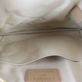 Chanel Double Pouch with Strap Tweed and Leather