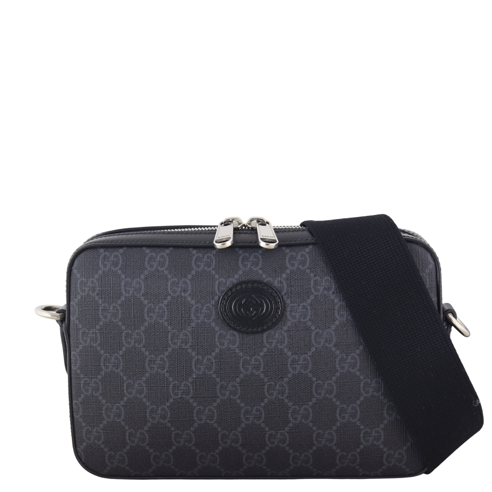 Gucci GG Supreme Emblem Crossbody