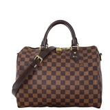 Louis Vuitton Speedy 30 Bandouliere Damier Ebene
