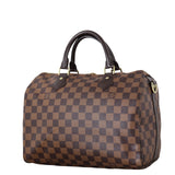 Louis Vuitton Speedy 30 Bandouliere Damier Ebene