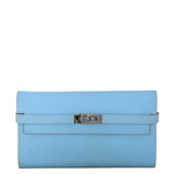Hermes Kelly Classic Long Wallet Epsom