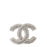 Chanel CC Crystal Brooch