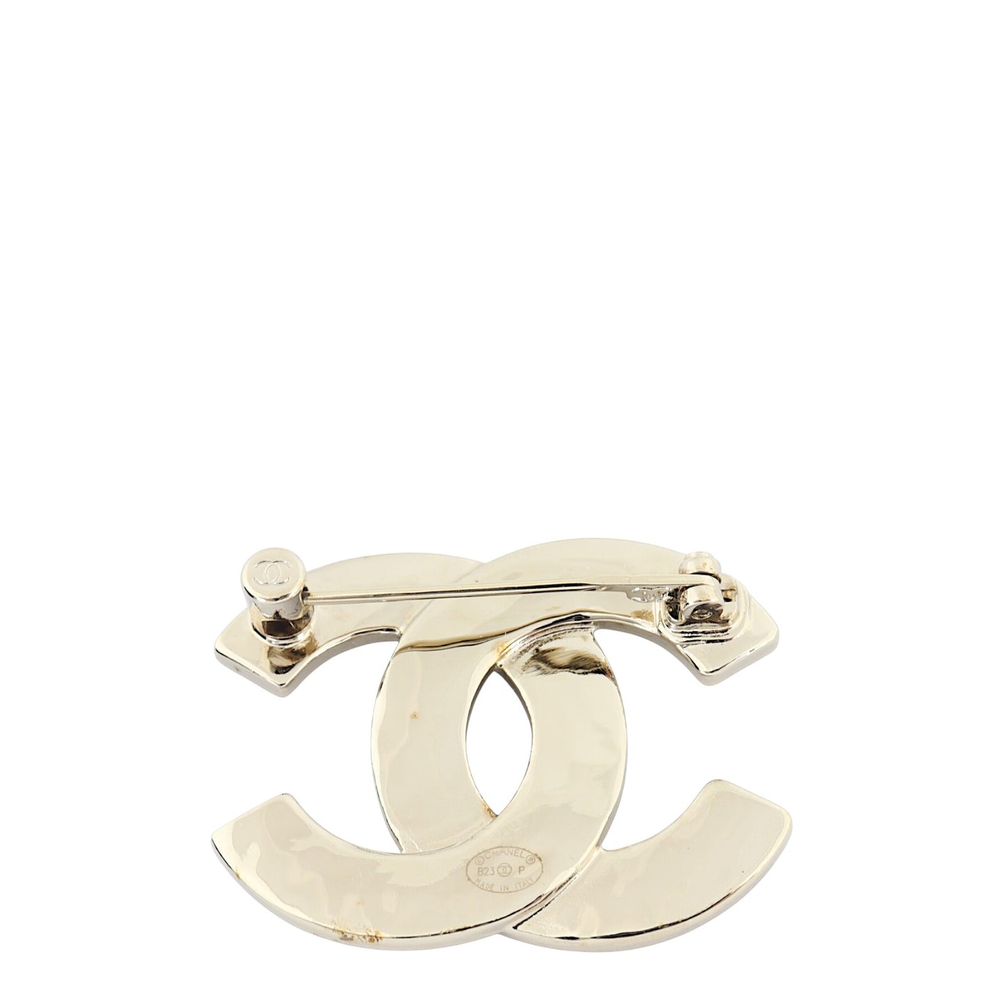 Chanel CC Crystal Brooch