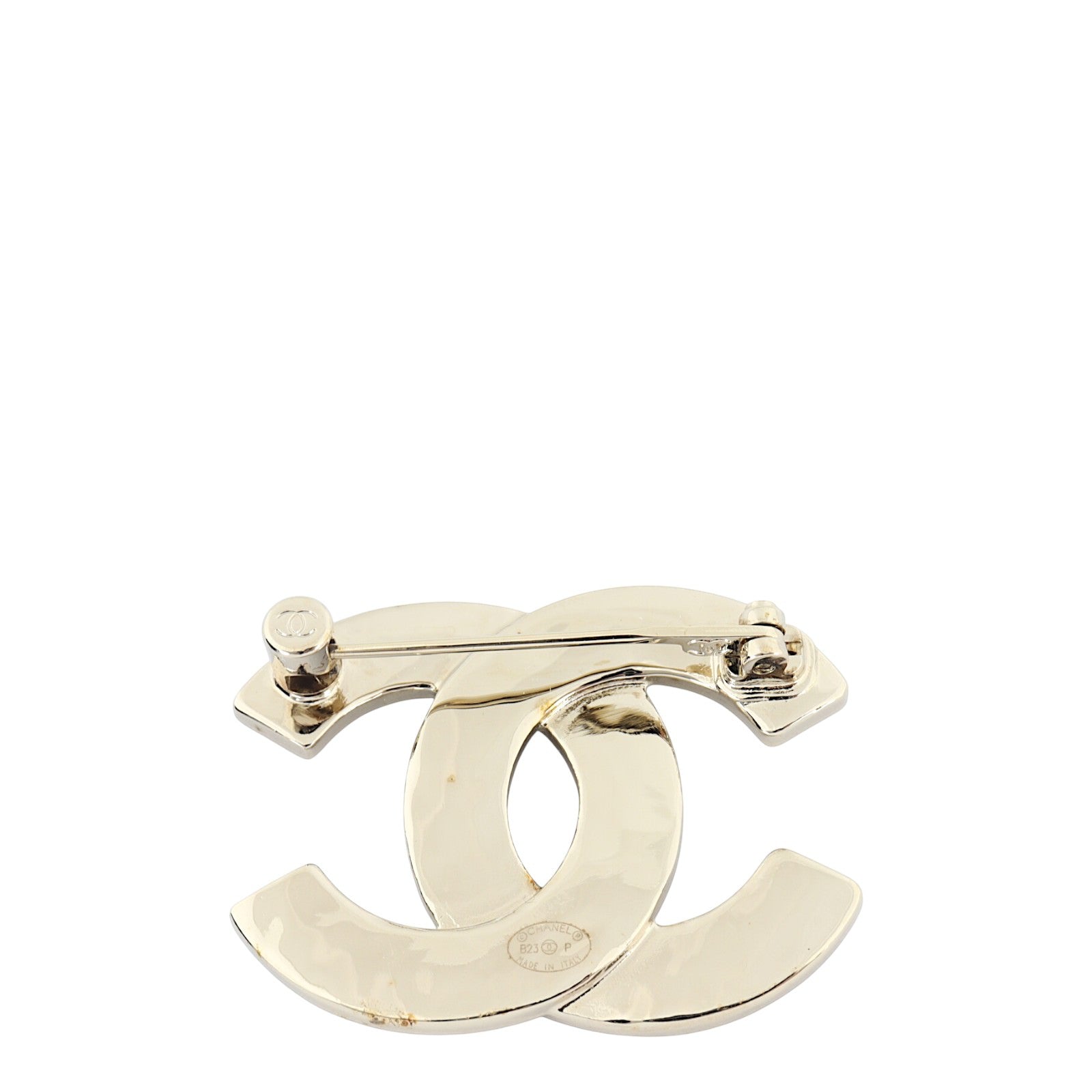 Chanel CC Crystal Brooch