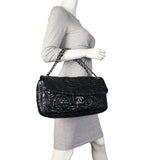 Chanel Graphic Edge Flap Bag Vinyl