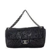 Chanel Graphic Edge Flap Bag Vinyl